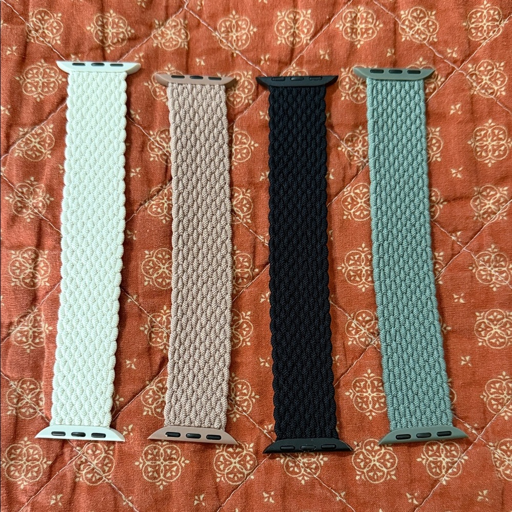 Braided Solo Loop Apple Watch Bands Set